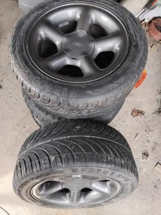 Llantas Cosworth 8x16 con neumáticos