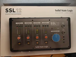SSL12 Interfaz de Audio USB CON GARANTÍA