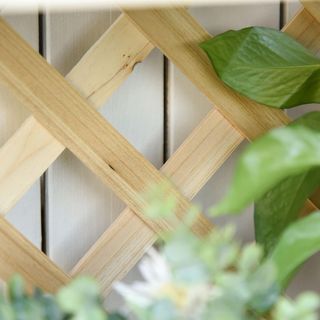 Scaffale Porta Piante per Esterni, Giardino Pieghevole con 4 Ripiani Regolabili, Mobili da Giardino e Casa in Legno, 67X33X123Cm