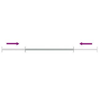 vidaXL Barras de seguridad ajustables para ventana