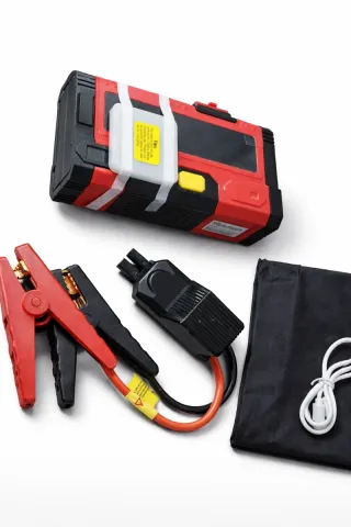 Arrancador de batería portátil + Power Bank