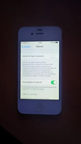 iPhone 4s Blanco