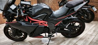 Moto Mitt 125 Deportiva Negra/Roja