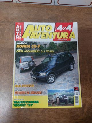 Revista coches Auto Aventura 4x4 1997