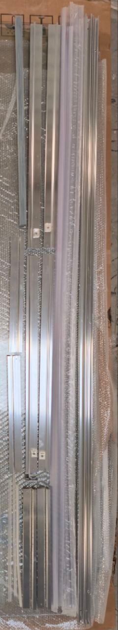 Cabina de ducha MARWELL cristal y metal