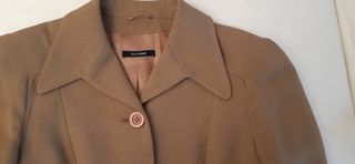 Giacca donna vintage beige/marrone tg 42