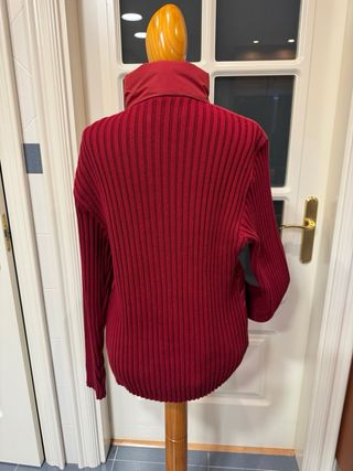 Cazadora Chevignon punto burdeos Talla L