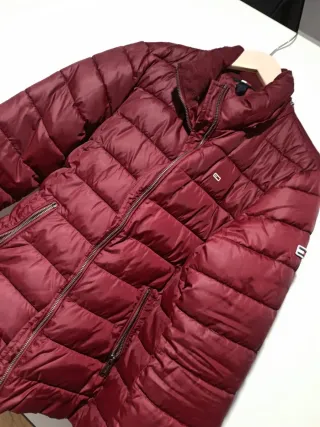 Abrigo acolchado mujer Tommy Hilfiger rojo