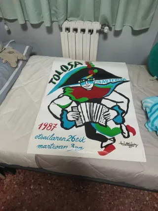 Cartel Tolosa 1987 Carnavales