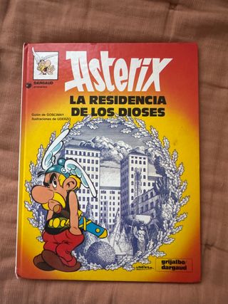 Libro Asterix, la residencia de los dioses