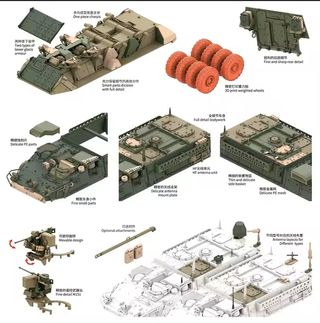 Maqueta M1130 Stryker CV & CV-TACP 1+1 3RO 1/72