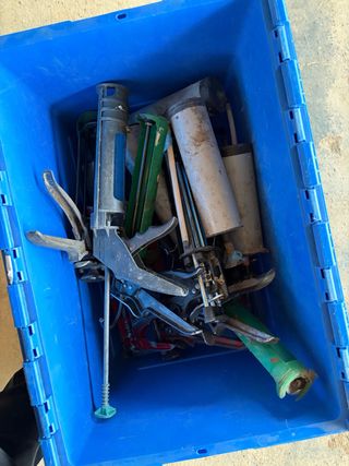 Lote Pistolas Silicona y Masilla