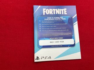 Manual Instrucciones / Panfleto Fortnite Consola P