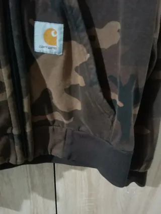 Felpa Carhartt con cappuccio e zip