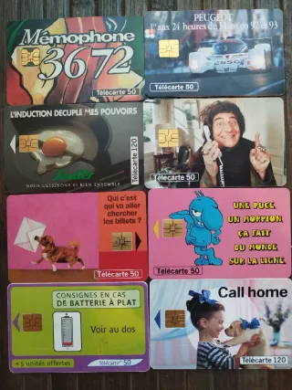 Colección Tarjetas Telefónicas 90s