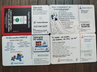 Colección Tarjetas Telefónicas 90s