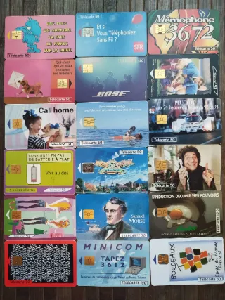 Colección Tarjetas Telefónicas 90s