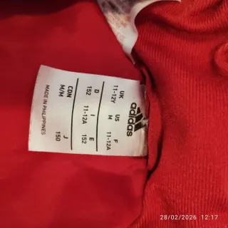 Piumino invernale AC Milan Adidas 12 anni