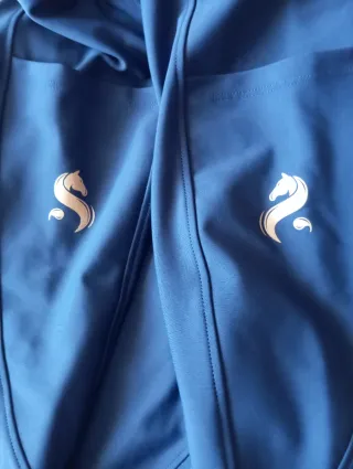 Pantalón hípica Sandoval Equestrian azul dorado