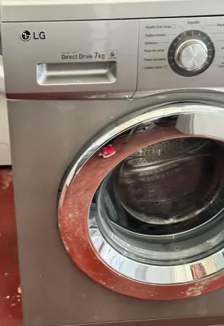 Lavadora LG Direct Drive 7kg Inox