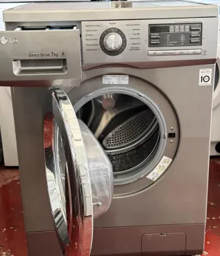 Lavadora LG Direct Drive 7kg Inox