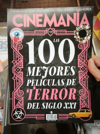 Revista Cinemanía. 100 películas Terror. Abril '26