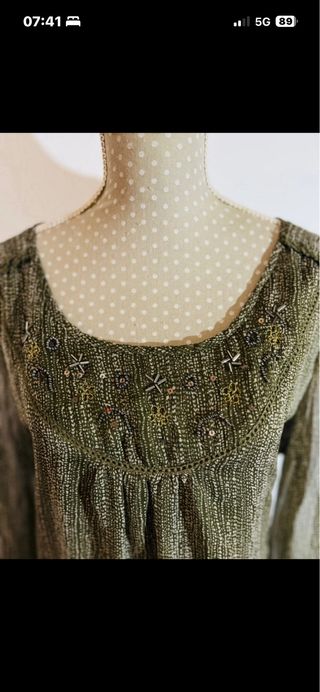 Vestido Sfera Verde Tamanho S