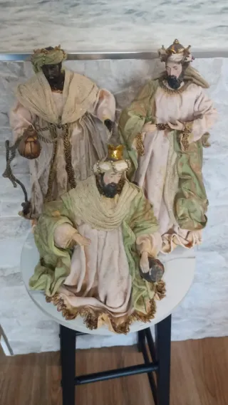 Lote 3 Reyes Magos 30cm