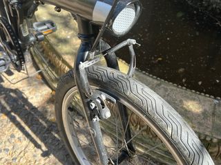 Bicicleta plegable negra OXYLANE