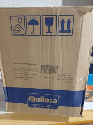 Espuma Poliuretano Profesional Quilosa - 11 Botes