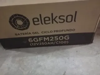 Batería Eleksol 6GFM250G 250Ah