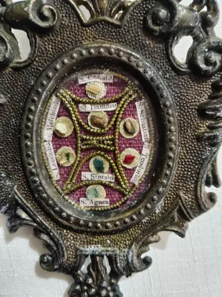 Raro Reliquiario Antico