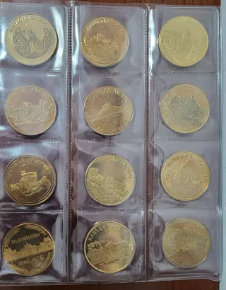 Medallas Monumentos de Inglaterra