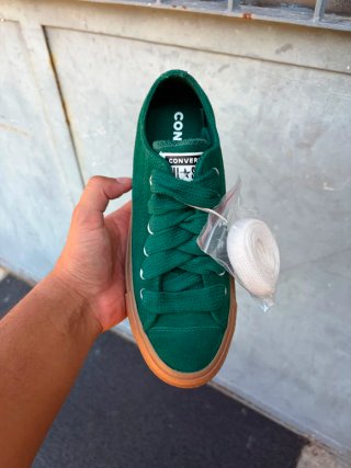 Converse Ctas Lift Hi Platform Verdi Gomma