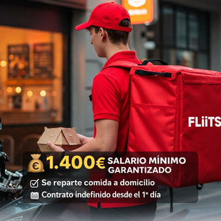 TRABAJO DE REPARTIDOR 1400€/MES GARANTIZADOS