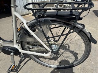 Bicicletas Eléctrica Paseo Azul y Gris