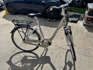 Bicicletas Eléctrica Paseo Azul y Gris