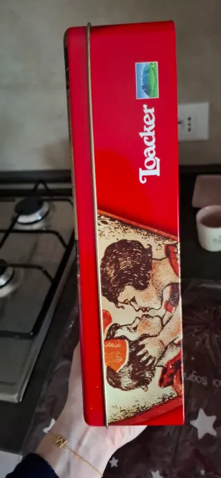 Scatola di latta Loacker Bolzano