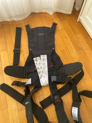 Mochila Portabebés BabyBjörn Negra