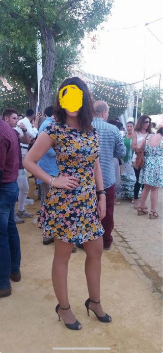 Vestido Sfera floral talla M