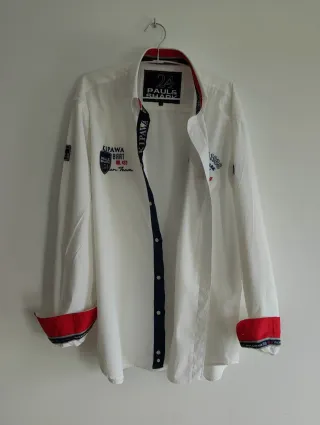 Camisa Paul & Shark Caballero Blanca
