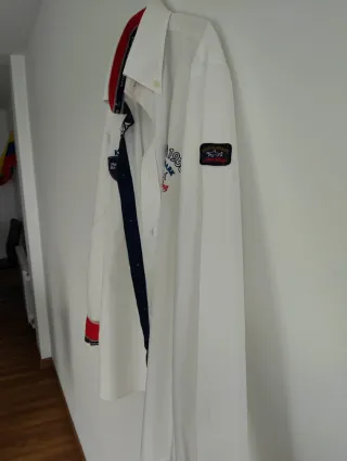 Camisa Paul & Shark Caballero Blanca