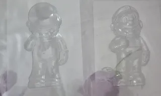 Molde de Chocolate Plástico Transparente