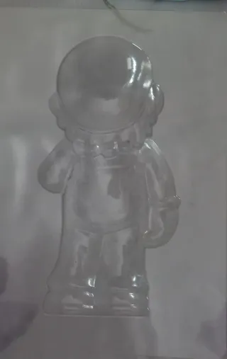 Molde de Chocolate Plástico Transparente