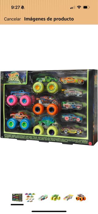 Hot Wheels Monster Trucks Glow in the Dark