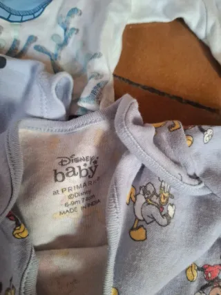 Lote Ropa Bebé 6/9 Meses Disney