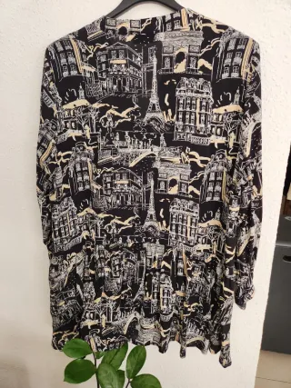 Camisa Woman Estampado París