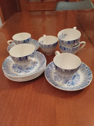 Juego de café de porcelana