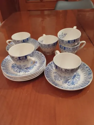 Juego de café de porcelana