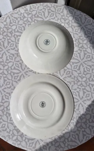 Vajilla inglesa decoracion frutal Churchill